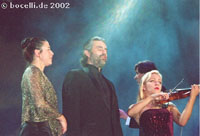 London, 10. 11. 2002, mit Lidia Baich und Maria Luigia Borsi, Dank an Astrid