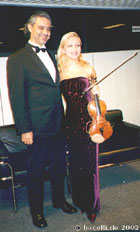 Sentimento Tour 2002 mit Geigerin Lidia Baich