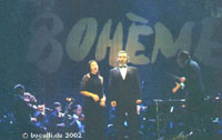 Konzert Rotterdam 26. 10. 2002, mit M.L. Borsi und Marcello Rota, copyright Bocelli.de