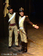 Carmen, primo atto,Teatro dell'Opera Roma, mit Gianluca Breda (Zuniga), copyright www.bocelli.de